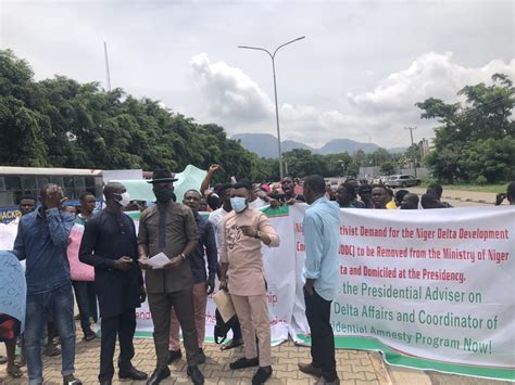 Nddc Niger Delta Activists Embark On Rally In Abuja Demand Major