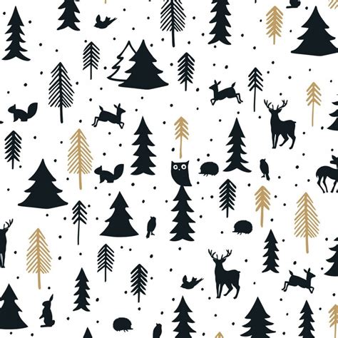 Papier cadeau Noël - Silhouettes de Noël - Edition limitée - masking tape