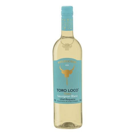 Vinho Espanhol Branco Seco Seleccion Toro Loco Viura Sauvignon Blanc