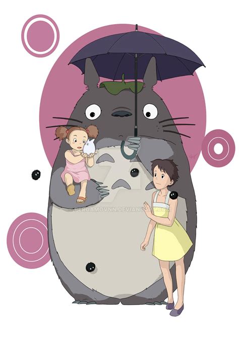 My Neighbor Totoro By Pergamovnn On Deviantart