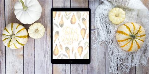 November Freebie: We Gather With Grateful Hearts Digital Download
