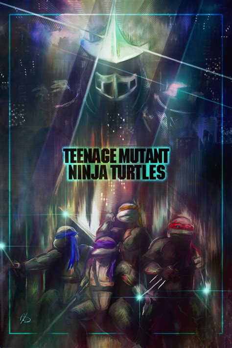 Teenage Mutant Ninja Turtles 1990 Poster By John Dunn