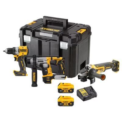 KIT 3 OUTILS XR 18V 5AH LI ION BRUSHLESS DEWALT