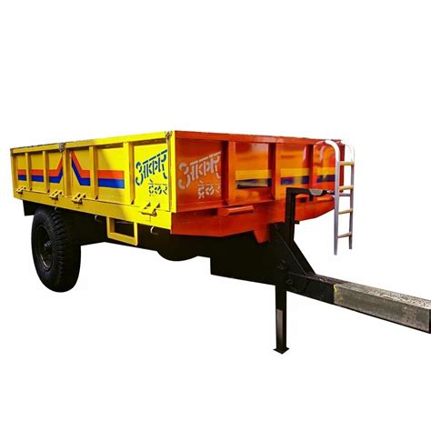 Mild Steel Hydraulic Tractor Trolley At Rs Tractor Trolley In