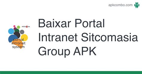 Portal Intranet Sitcomasia Group Apk 11 App Android Baixar