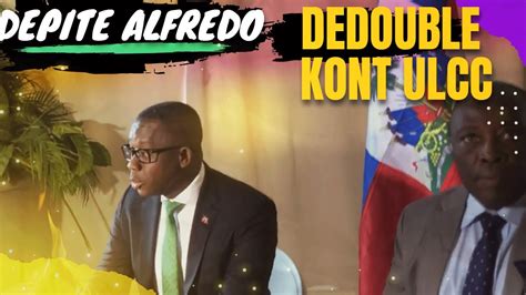 DEPITE ALFREDO PETE LÒBèY POU DESIZYON ULCC PRAN NAN RAPO KORIPSYON LI