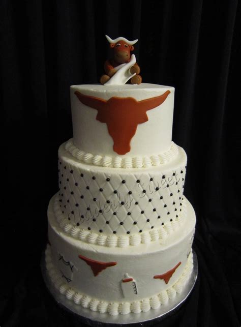 Baby Longhorn Cake