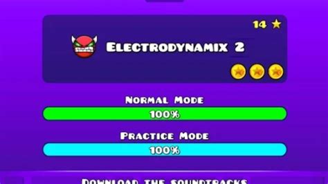 Electrodynamix 2 100 Completed Fan Made Geometry Dash 2 2 YouTube