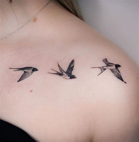 Swallow Birds Tattoo Three Little Birds Tattoo Birds Tattoo 3 Little