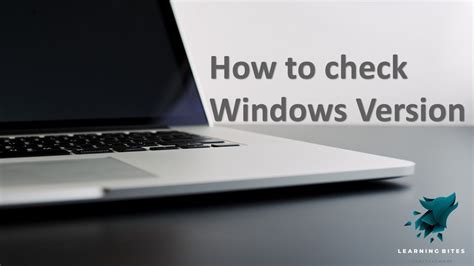 How To Check Windows Version On Your PC Laptop YouTube