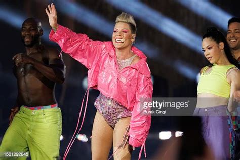 P!NK performs at BST Hyde Park Festival 2023 at Hyde Park on June 24 ...