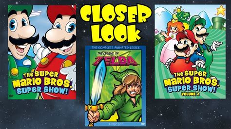 Closer Look The Super Mario Bros Super Show And Legend Of Zelda Dvd Collection Youtube