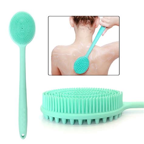 Gommage Exfoliant Brosse Pour Le Corps En Silicone Exfoliante Long