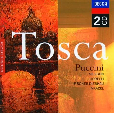 Puccini Tosca 2 CDs Lorin Maazel Orchestra Dell Accademia