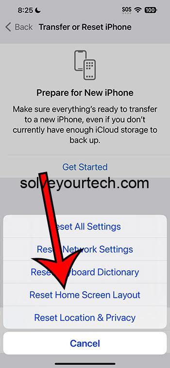 Ios How To Reset Home Screen On Iphone A Step By Step Guide