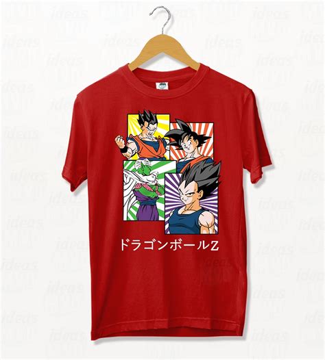 Remera Dragon Ball Z Colores Ideas Mvd