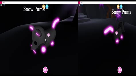 Adopt Me Roblox Making My Snow Puma A Rideable Neon Snow Puma In