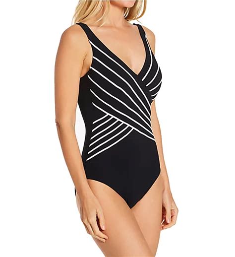 Embrace Surplice One Piece Swimsuit