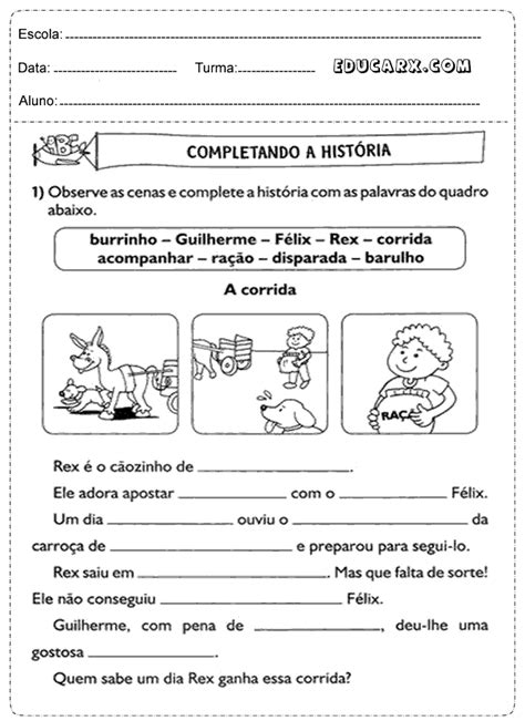 Atividade De Historia Para O 2 Ano Fundamental - Educar X: Atividades de história 2° ano para imprimir