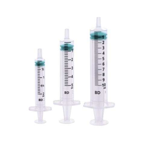 Bd Emerald Hypodermic Syringe Luer Slip Concentric Ml X