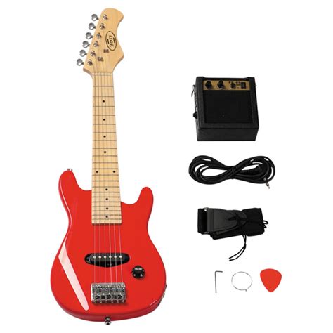 Berry Toys 30 In Electric Guitar Set Red