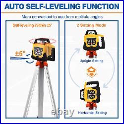 M Self Leveling Red Laser Level Rotating Rotary With M