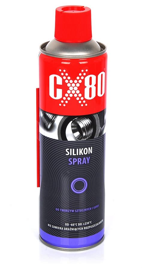 Cx Smar Silikonowy Spray Do Gum Uszczelek Ml