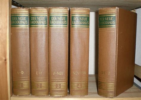 Der Neue Brockhaus Allbuch In F Nf B Nden Von Brockhaus Hrsg