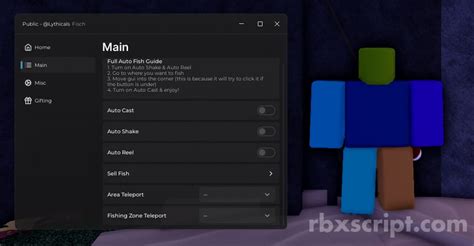 Fisch Auto Cast Auto Shake More Scripts Rbxscript
