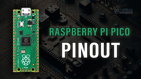 Raspberry Pi Pico Pico W Pinout Guide GPIOs Breakdown