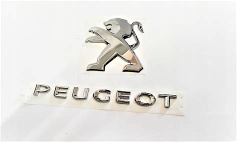 Nowy Napis Znaczek Tylny Peugeot Expert Kpl