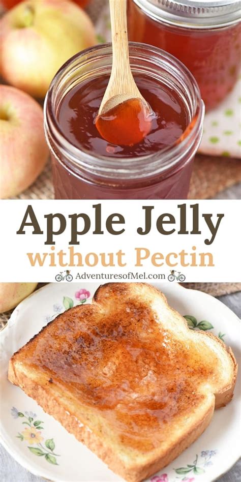 Homemade Apple Jelly without Pectin - Adventures of Mel