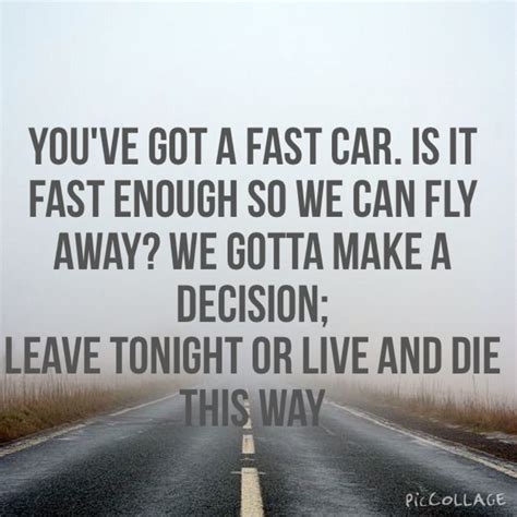 Fast car lyrics - nzhoure