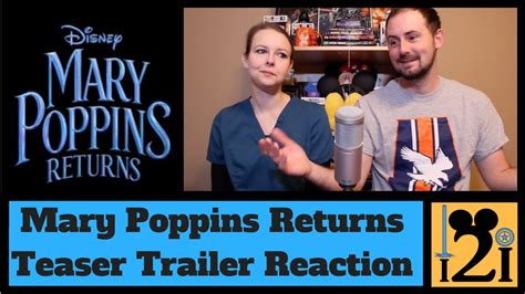 Mary Poppins Returns Official Teaser Trailer Reaction Youtube