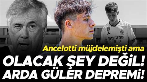 Son Dakika Real Madrid resmen açıkladı Arda Güler yeniden sakatlandı