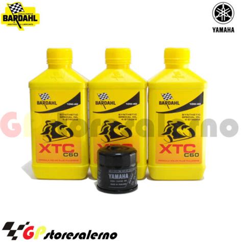 OIL ORIGINAL FILTER BARDAHL XTC C60 10W40 YAMAHA 350 YFM BRUIN CAR