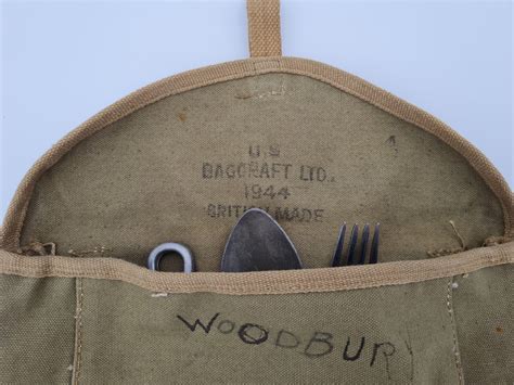 Pochette à gamelle BM1944 couverts Militaria du bocage