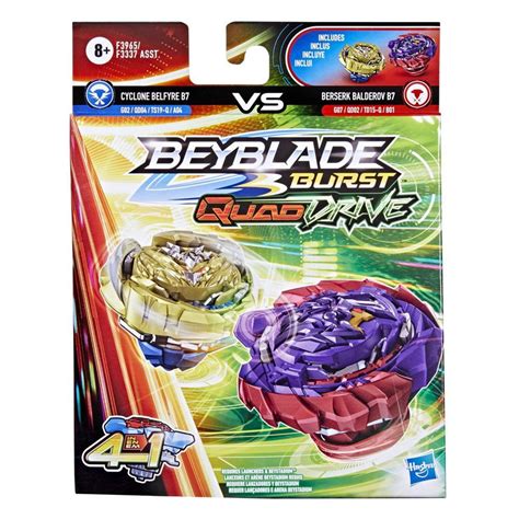 Hasbro Cyclone Roktavor R7 Burst Db Quaddrive Beyblade F4069