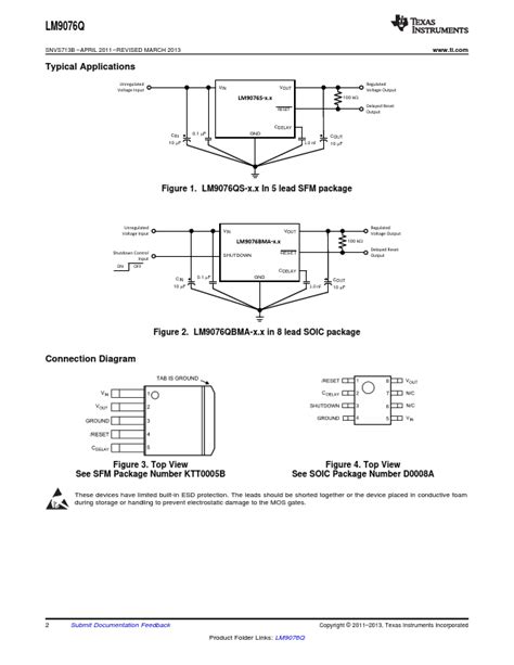 LM9076Q DataSheet Texas Instruments