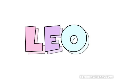 Leo Logo | Free Name Design Tool from Flaming Text