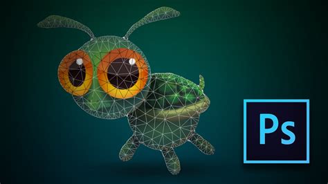 Puppet Warp Animation Game Design in Photoshop - Cute turtle creature ...