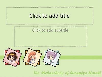 14 best images about Anime PowerPoint Templates on Pinterest | Cartoon ...