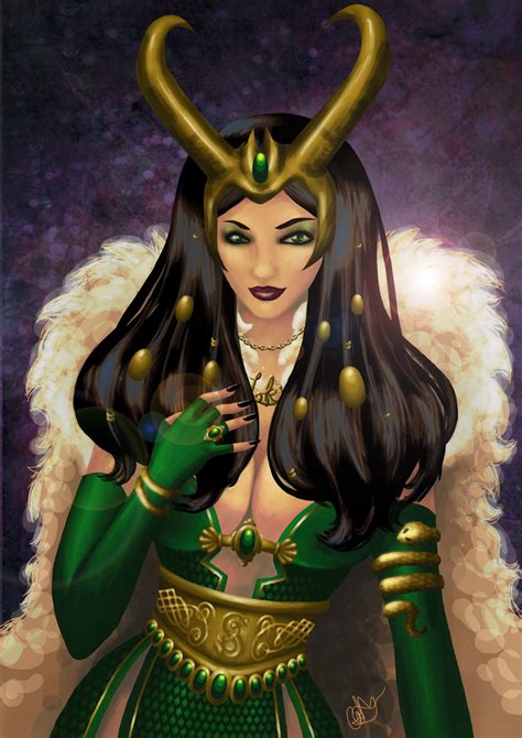 Lady Loki by wolfmier on DeviantArt