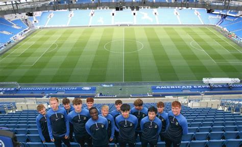 Boys' 1st XI visit Amex Stadium | Lancing College | Independent Senior ...