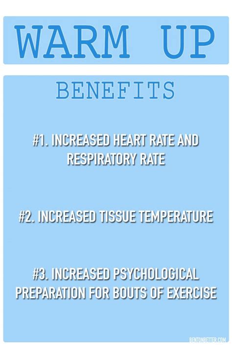 The Top 3 Benefits of Warming Up