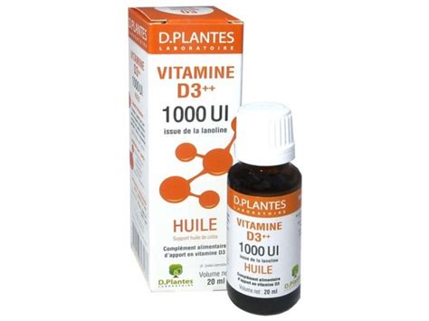 D Plantes Vitamine D Ui Huile Ml Boutique Bio