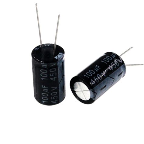 450v 100uf 450volt 100mfd 105c Aluminum Electrolytic Capacitor 18mmx30mm Ebay