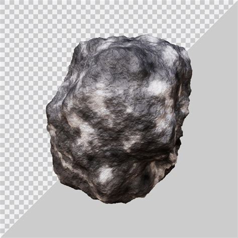 Projeto de pedra de rocha em renderização 3d PSD Premium