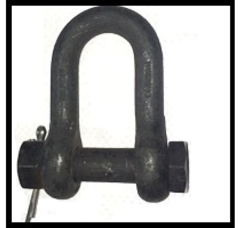 Bs Large D Shackle With Safety Bolt Buy Dee Shackles Lifting Gear