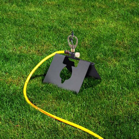 Relaxdays Sprinkler Metal Stand Range 78m² 180 Watering Angle 1 2